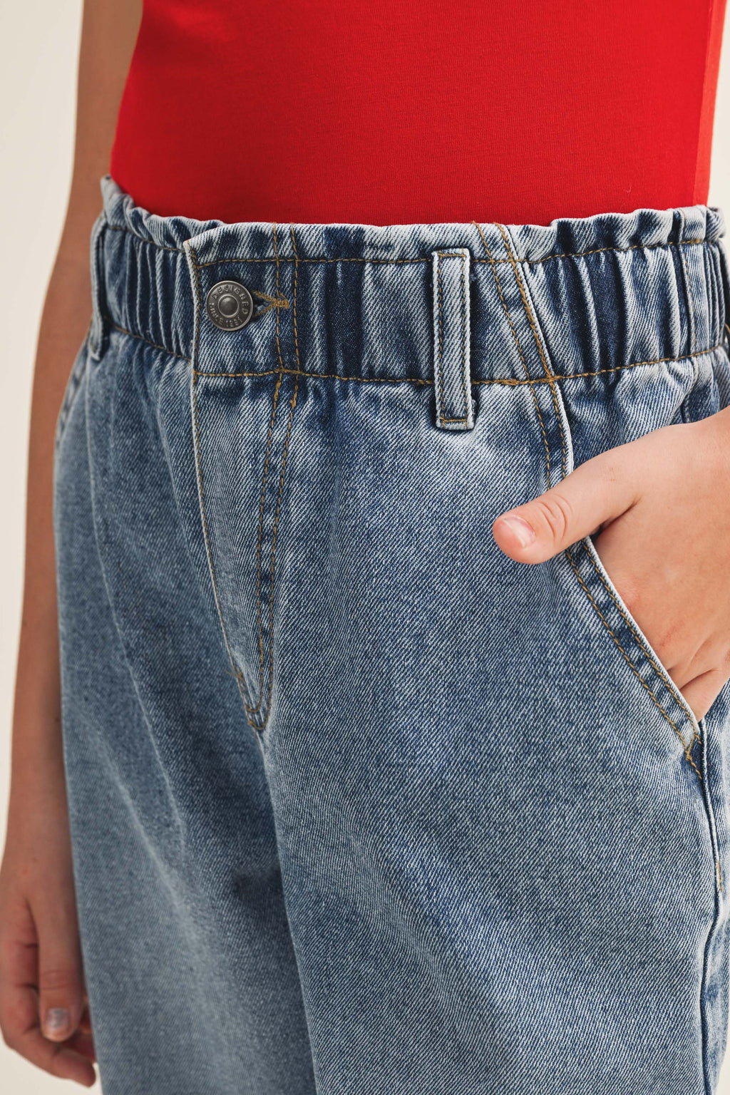 Wide Leg Jeans // medium wash