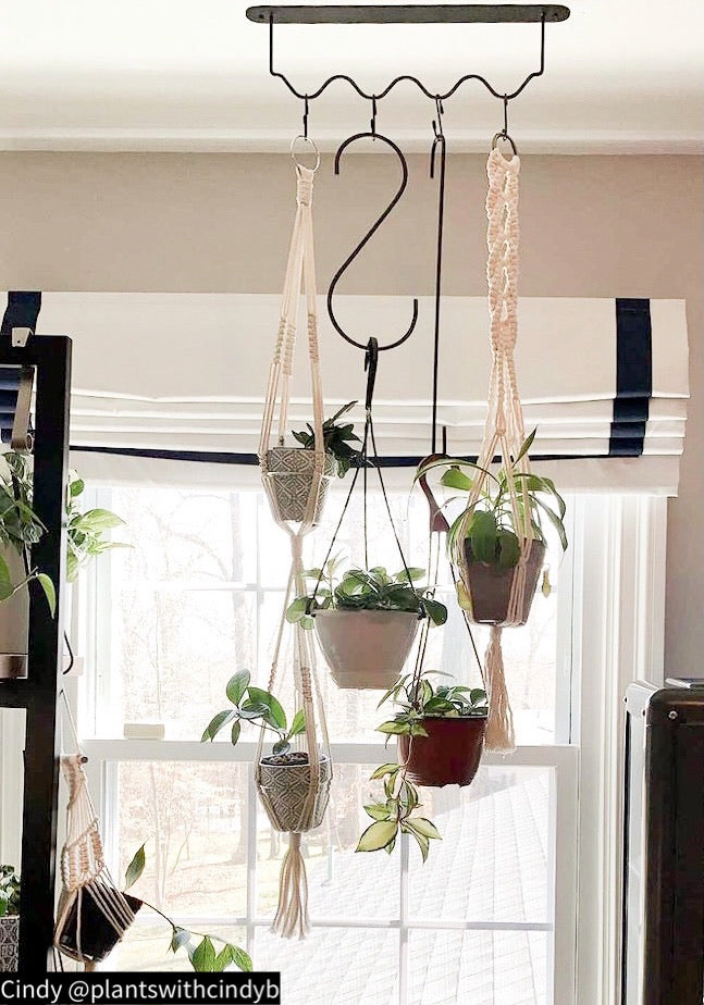 WIGGLE RAIL - ceiling rail for hanging plants